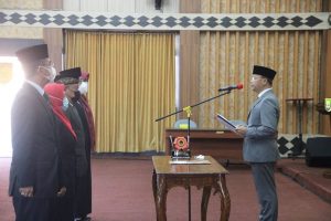 Lantik BPRS, Gubernur Rohidin Tekankan Perubahan Pelayanan RS di Bengkulu