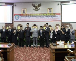 Dewan Provinsi Bengkulu Apresiasi Pemprov Kembali Raih WTP Dari BPK RI