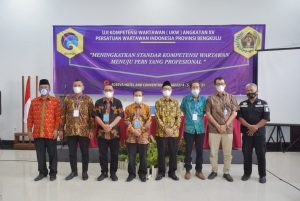 Ciptakan Wartawan Profesional, PWI dan Pemprov Bengkulu Gelar Uji Kompetensi Wartawan