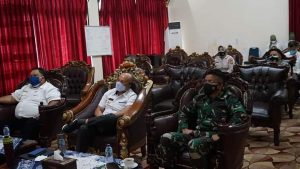 Bupati dan Wakil Bupati BS Ikuti Rapat Evaluasi Pemberlakuan PPKM