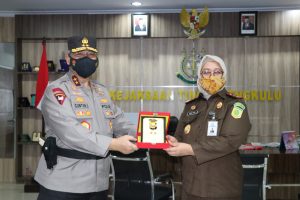 Kapolda Bengkulu Kunjungi Kajati