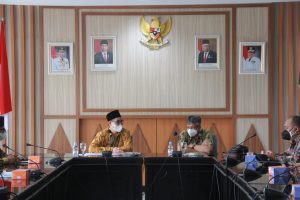 Terima Tim Evaluator Kemenpan RB, Asisten III Harapkan Samsat dan DPMPTSP Raih Penilaian Terbaik