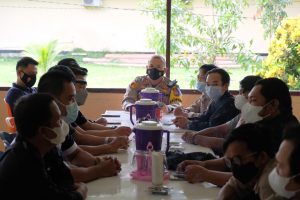 Silaturahmi, Kapolres BS Apresiasi Awak Media Sebagai Mitra Strategis Kepolisian
