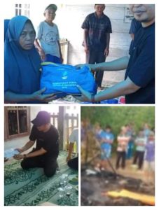 Respon Cepat, Wabup Heri Berikan Bantuan Kepada Keluarga Korban Kebakaran