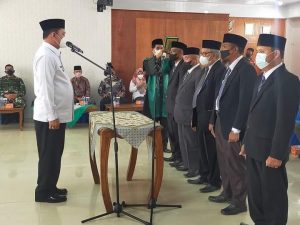 Bupati Lismidianto Lantik Pejabat Baznas Kaur