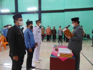 Sekda BS Lantik Pejabat Administrator dan Pengawas