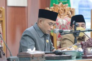 DPRD Gelar Paripurna Penyampaian RAPBD Tahun Anggaran 2022