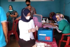 Langsung Terjun Kelapangan, Puskesmas Tetap : Jangan Ragu Untuk Divaksin