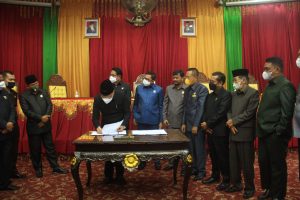 RAPBD 2022 Disetujui Jadi Perda