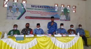 Musrenbangcam Asisten I Sebut Prioritas Pemerintah Sekarang Pemulihan Ekonomi
