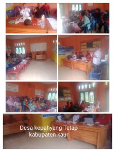 Giat Musdes Warga Desa Kepahyang Usulkan Pembangunan Th 2022