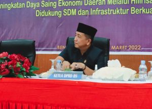 Wakil Ketua I dan Ketua Komisi I DPRD Bengkulu Selatan Hadiri Musrebang Kabupaten