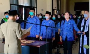 Pejabat Fungsional Dinkes Dilantik
