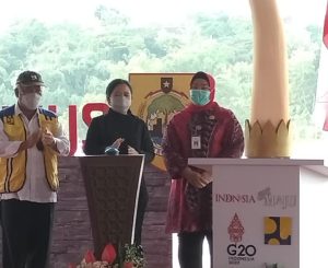 Puan Resmikan Penataan Kawasan Gunung Kemukus di Momen Yang Tepat