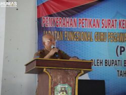 Bupati Gusnan Mulyadi Lantik P3K, Berikut Pesannya