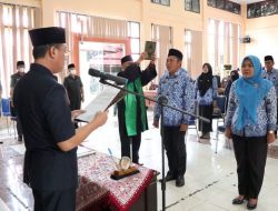 Sekda Sukarni Pimpin Pelantikan Eselon III dan IV