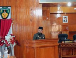 Bupati Gusnan Mulyadi Paparkan Enam Raperda Bengkulu Selatan