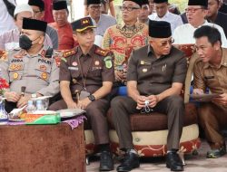 Bupati Gusnan Dampingi Gubernur Bengkulu Peresmian Masjid Hasanuddin Damrah