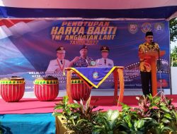 Bupati Lismidianto Hadiri Karya Bakti TNI AL Tahun 2022