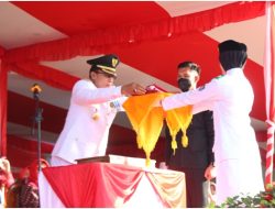 Upacara HUT Ke-77 Kemerdekaan RI, Bupati Sampaikan Empat Kekuatan Indonesia Bangkit Lebih Cepat