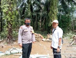 Pengecekan Kondisi Terkini Korban Pasca Banjir Oleh Polsek Mukomuko Selatan