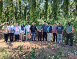 Dandim 0428/MM Tinjau Pembangunan Kantor dan Aula Koramil