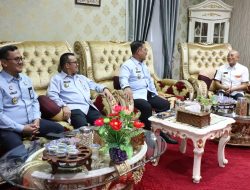 Bupati Gusnan Mulyadi Terima Audiensi dari Kementerian Hukum dan HAM Provinsi Bengkulu