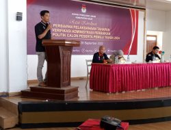 KPU Kaur Ingatkan Parpol Segera Menyelesaikan Admistrasi Keanggotaan