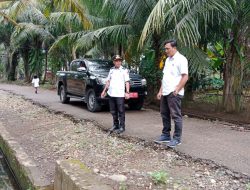 Pemdes Dusun Baru Usul Pembangunan Drainase Guna Mengatasi Banjir