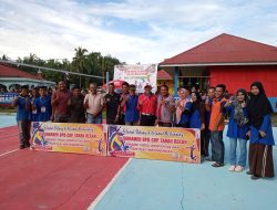 BPD Tanah Rekah Gelar Semi Open Turnamen Voli Ball Putri BPD Cup