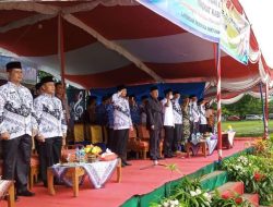 Dinas Pendidikan Menggelar Upacara Peringatan HGN Dan HUT Ke 77 PGRI Di Kabupaten Kaur
