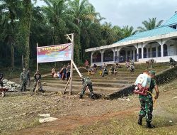 Dandim 0428 Melakukan Kegiatan Karya Bakti Bersama Warga