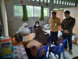 Diknas Melakukan Pemeriksaan Kesehatan SMPN 35 Berasrama Boarding School