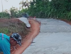 Pekerjaan Fisik DD Gajah Makmur 2022 Masih Dikerjakan 2023