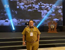 Wabup Rifa’i Hadiri Rakornas Sukseskan Pemilu 2024