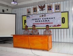 Polres Mukomuko Gelar Jum’at Curhat Bersama Masyarakat