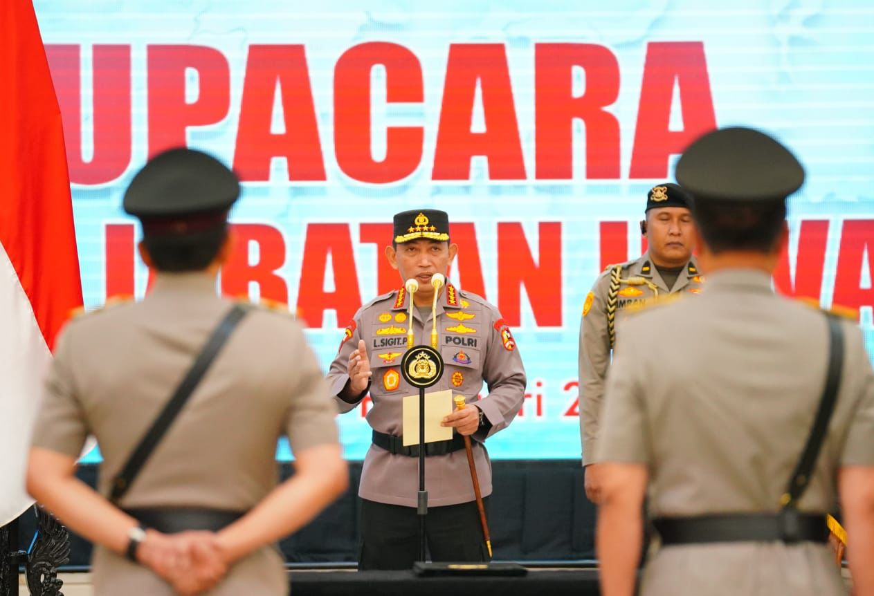 Keterangan : Kapolri Jenderal Listyo Sigit Prabowo