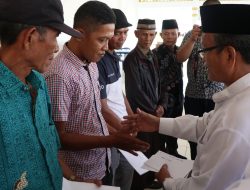 Baznas Bengkulu Selatan Salurkan Insentif Pegawai Masjid