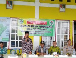 Tingkatkan Pendapatan Pemdes Tangsi Duren Bangun Akses Jalan Objek Wisata Air Terjun