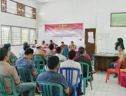 Deklarasi Damai Pilkades Serentak Kecamatan Semidang Alas Maras