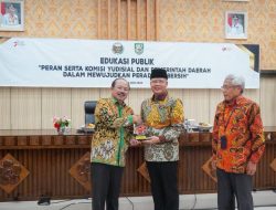 Rohidin Sebut Bengkulu Bersama Komisi Yudisial Siap Ciptakan Peradilan Bersih Bagi Semua Masyarakat