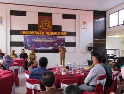 Heri Ajak Jaksa Baru Bersinergi Wujudkan Kaur Berseri