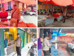 Pulsubsektor Pasar Minggu Sambang Kamtibmas Bersama Pedagang