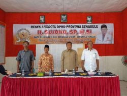 Reses Sujono, Warga Keluhkan Infrastruktur Yang Puluhan Tahun Rusak Parah