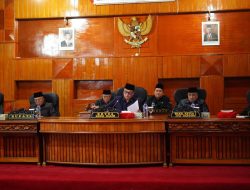DPRD BS Gelar Paripurna Persetujuan Bersama KUA-PPAS Perubahan APBD Tahun Anggaran 2023