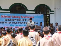 Pemkab Kaur Sambut Tim Roadshow Bus KPK RI