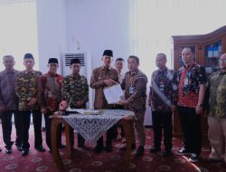 Kepala Bappeda Kaur Dampingi Bupati Lismidianto Menerima Kunjungan Kemenkeu Provinsi Bengkulu
