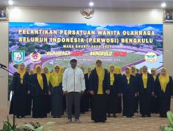 Sefty Yuslinah, Waka Komisi IV DPRD Resmi Dilantik Sebagai Ketua Perwosi Bengkulu Periode 2023-2027