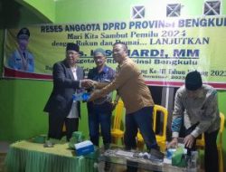 Infrastruktur dan Kelangkaan BBM Topik Pembahasan Warga dengan Sumardi di Bumi Ayu