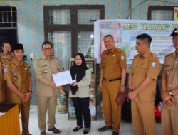 Bupati Kepahiang Resmikan Alat Pelayanan Berkas Kependudukan Digital Desa Pematang Donok